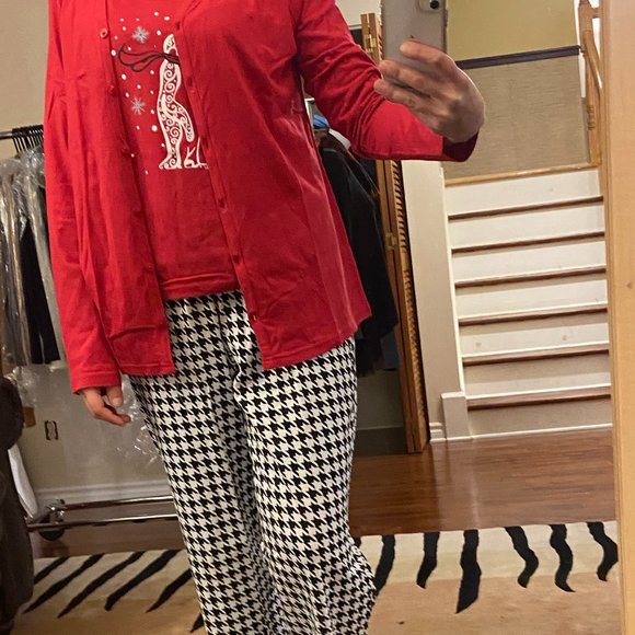 3 Piece Cardigan Pajama Set (Kim Rogers®) - Picture 1 of 6